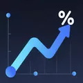 Icono de retorno de inversión anual