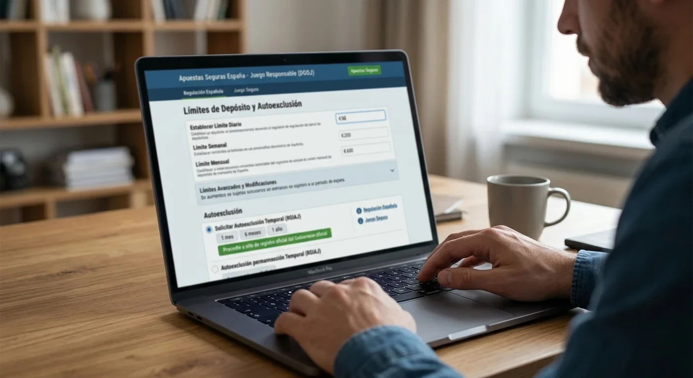 Marco regulatorio español de límites de depósito y autoexclusión en apuestas online